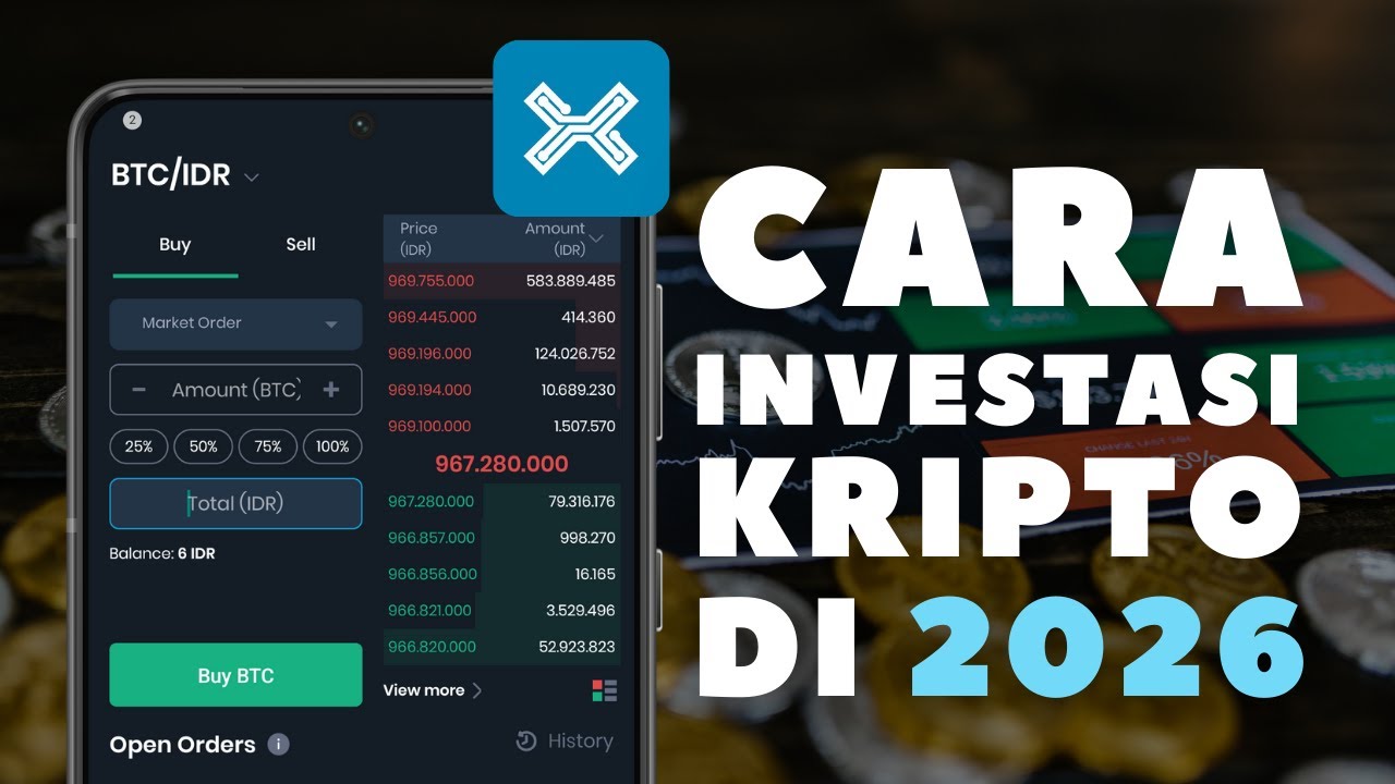 Panduan Investasi Crypto di Indodax untuk Pemula (2026)