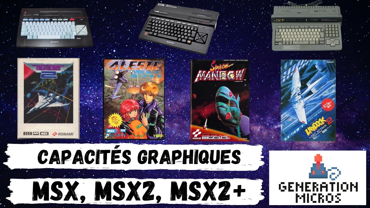 🎤 INTERVIEW : Capacités graphiques des MSX, MSX2 et MSX2+, via de nombreuses démos, avec Laurent 🎤