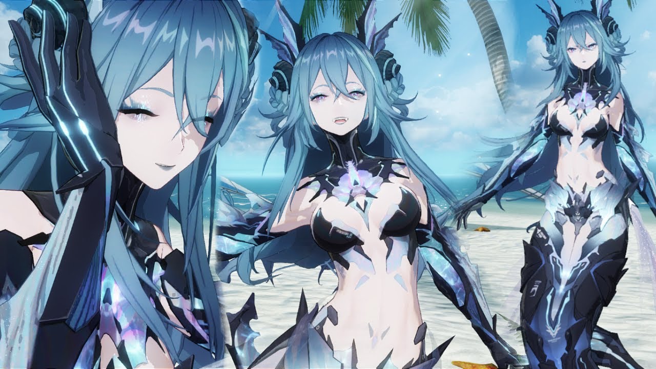[Punishing Gray Raven] LAMIA - FISHHHH | Poses & Voicelines | ENG SUB