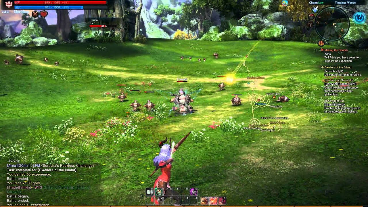 Tera - Closed Beta - My First hour, no commentary Part 3/4