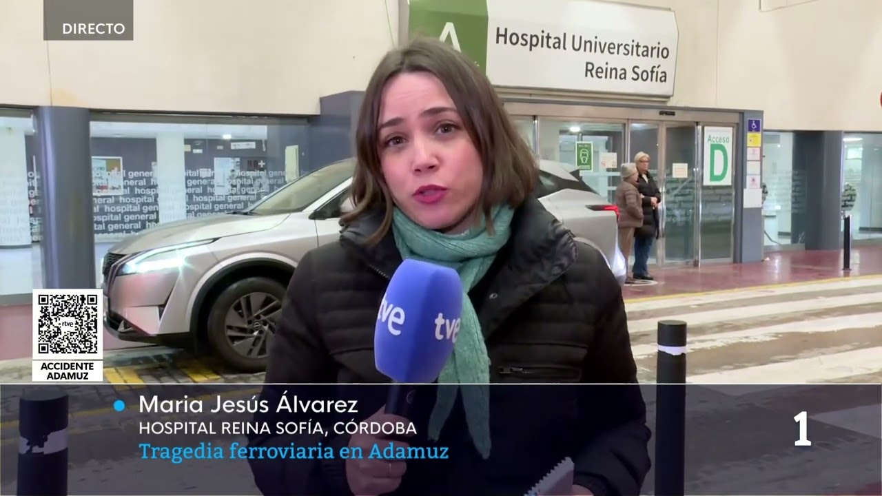 Actualización del estado de pacientes en el Hospital Universitario Reina Sofía (TVE Andalucía)