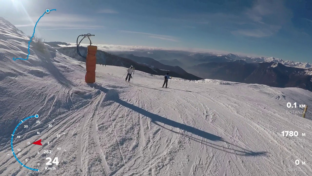 Le piste di Montecampione!! Ultimo dell'anno sullo snow GOPRO