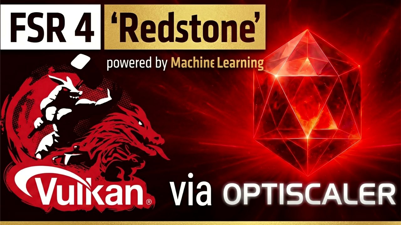 Optiscaler To The Rescue Here How You Can Add AMD FSR 4 Upscaling To Any Vulkan Game