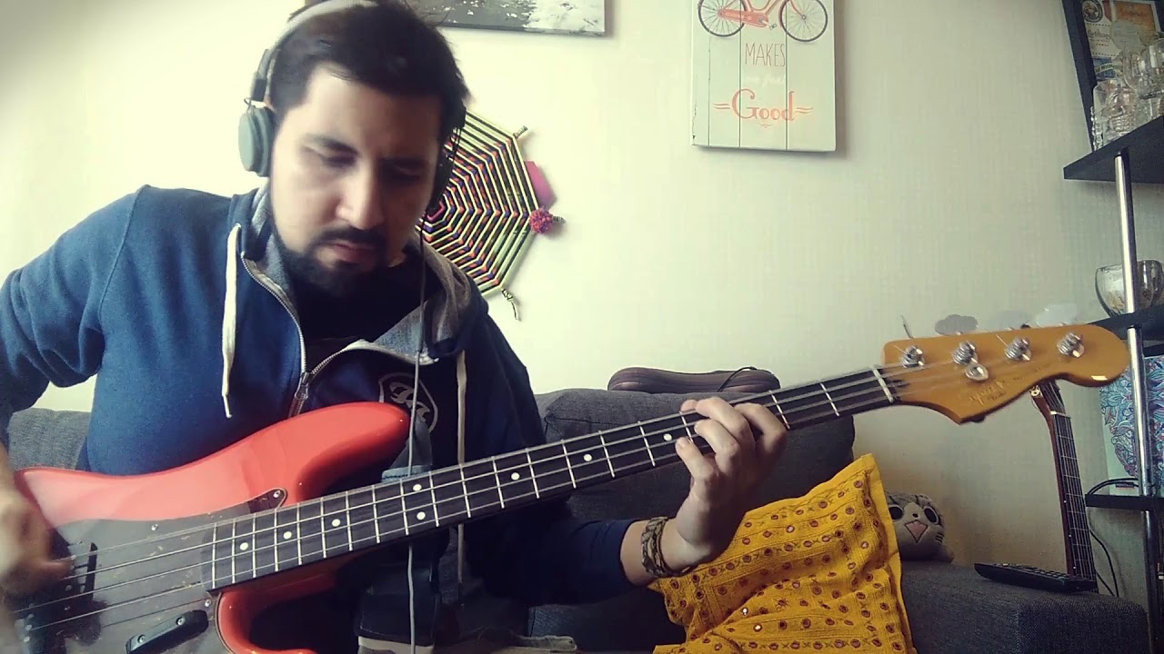 Robbie Williams - No Regrets - bass cover