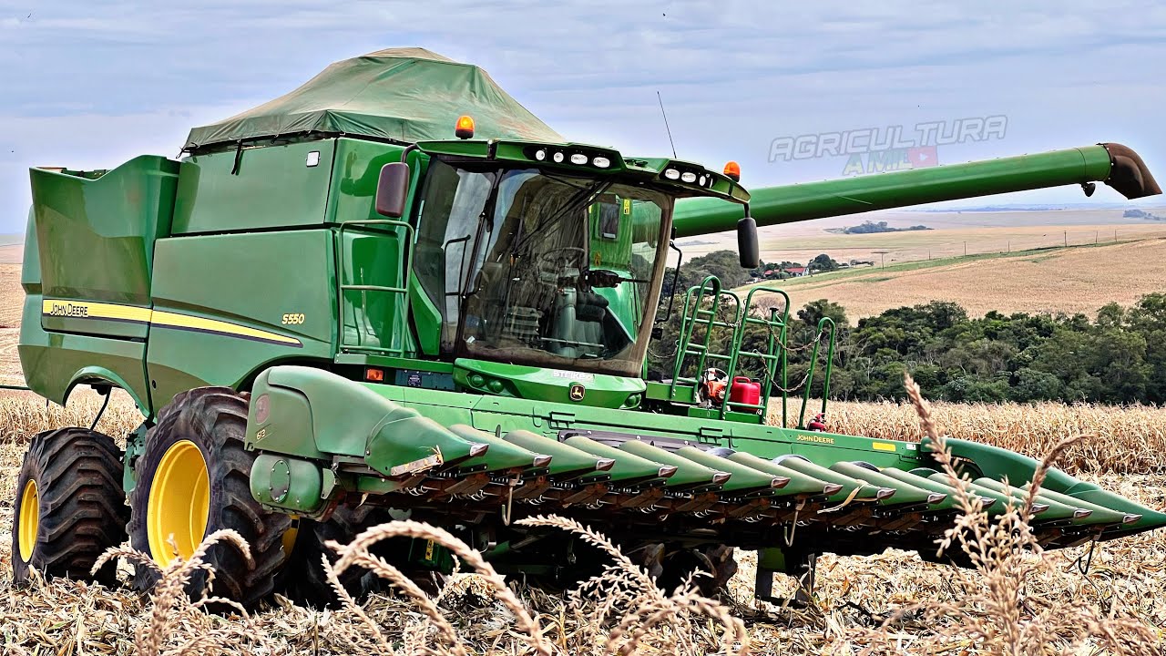 COLHEITA MILHO SAFRINHA NO PARANÁ💪🏼🌽🙏🏼!!! EP 340