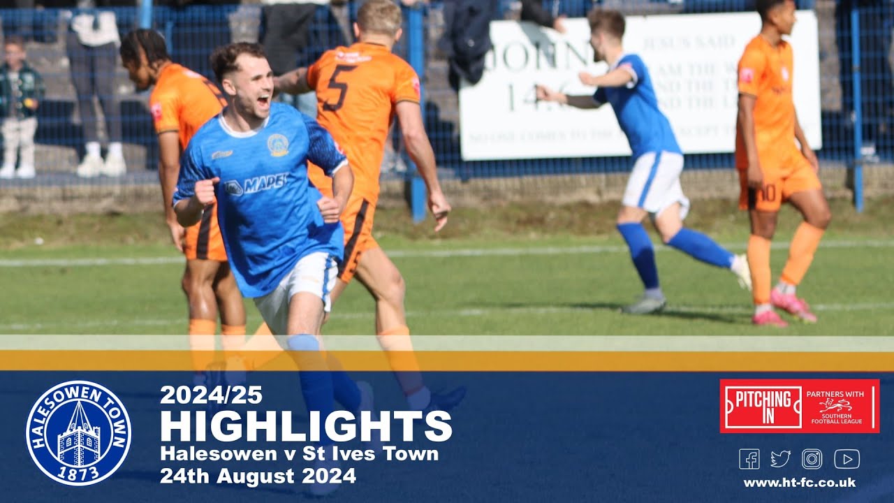 HIGHLIGHTS | Halesowen v St Ives Town [24.08.24]