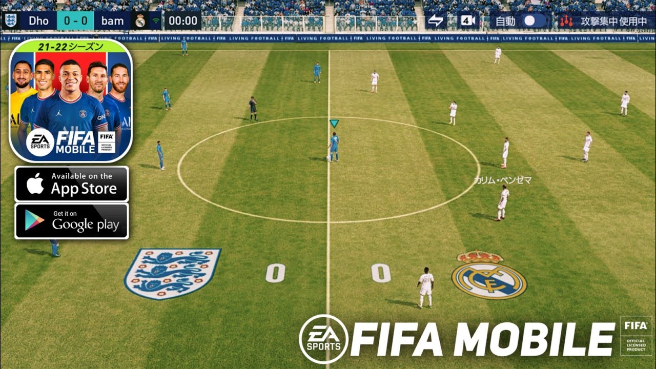 FIFA Mobile 22 Nexon JP Manager Mode English Commentary Android Gameplay