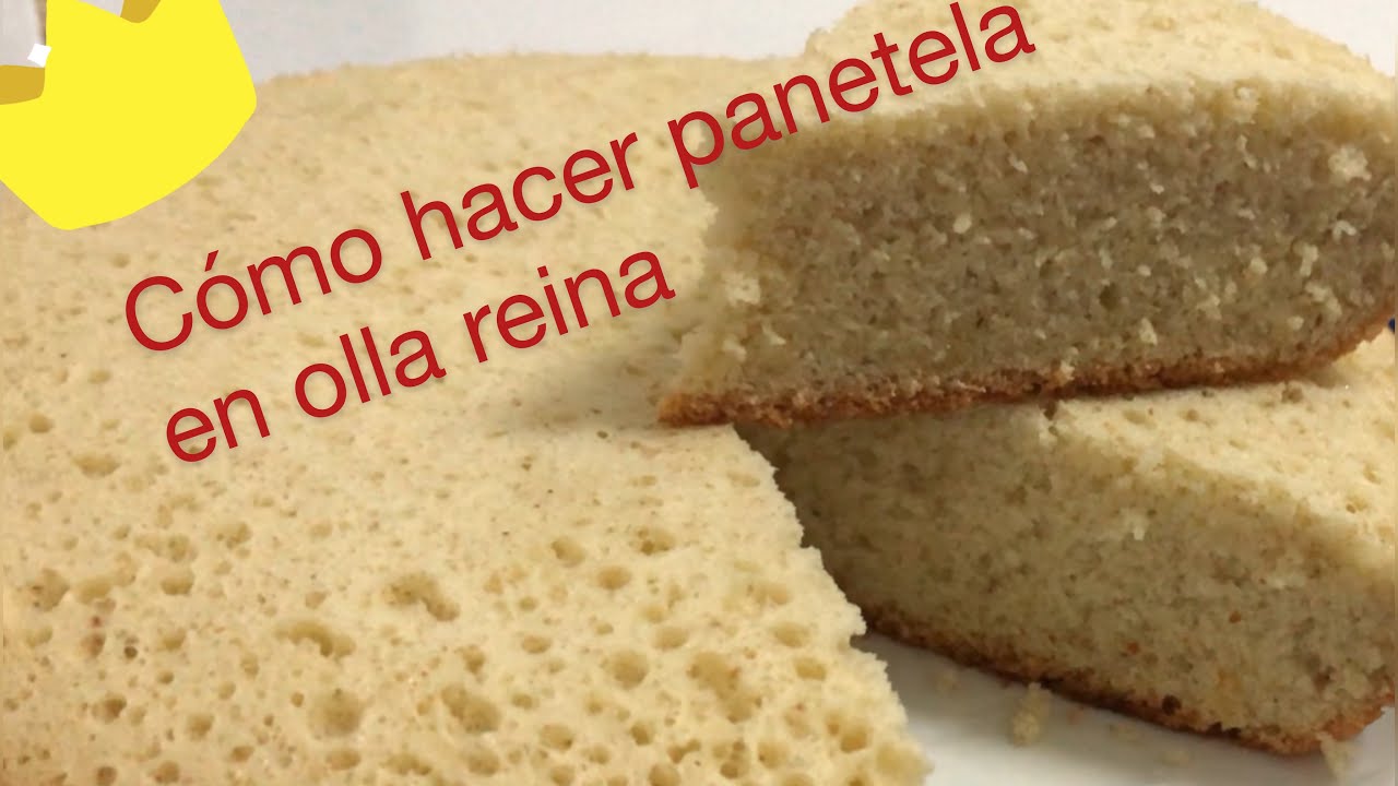 Cómo hacer panetela en la olla reina .👑