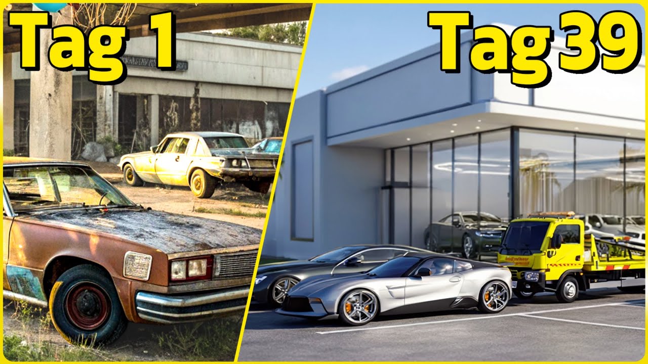 Ich bin mit einem Autohaus zum Millionär geworden im #CarDalerSimulator