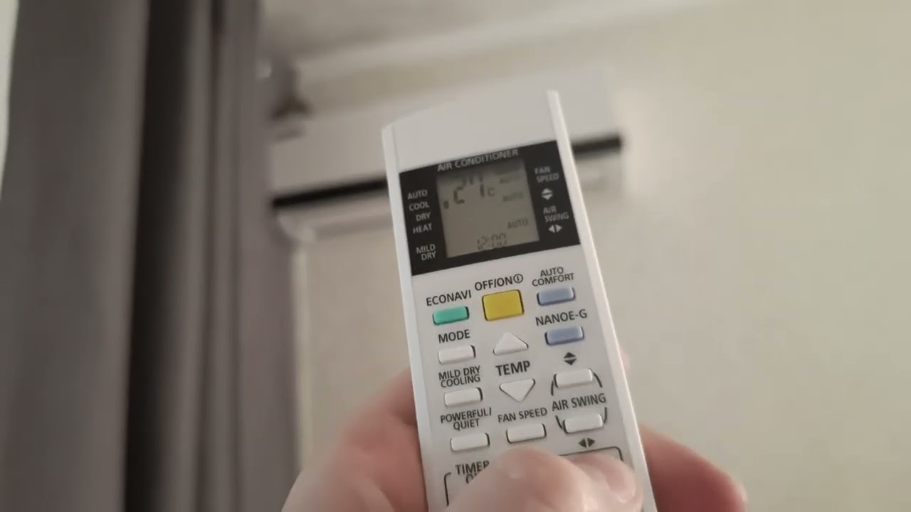 Пульт дистанционного управления для кондиционера Panasonic