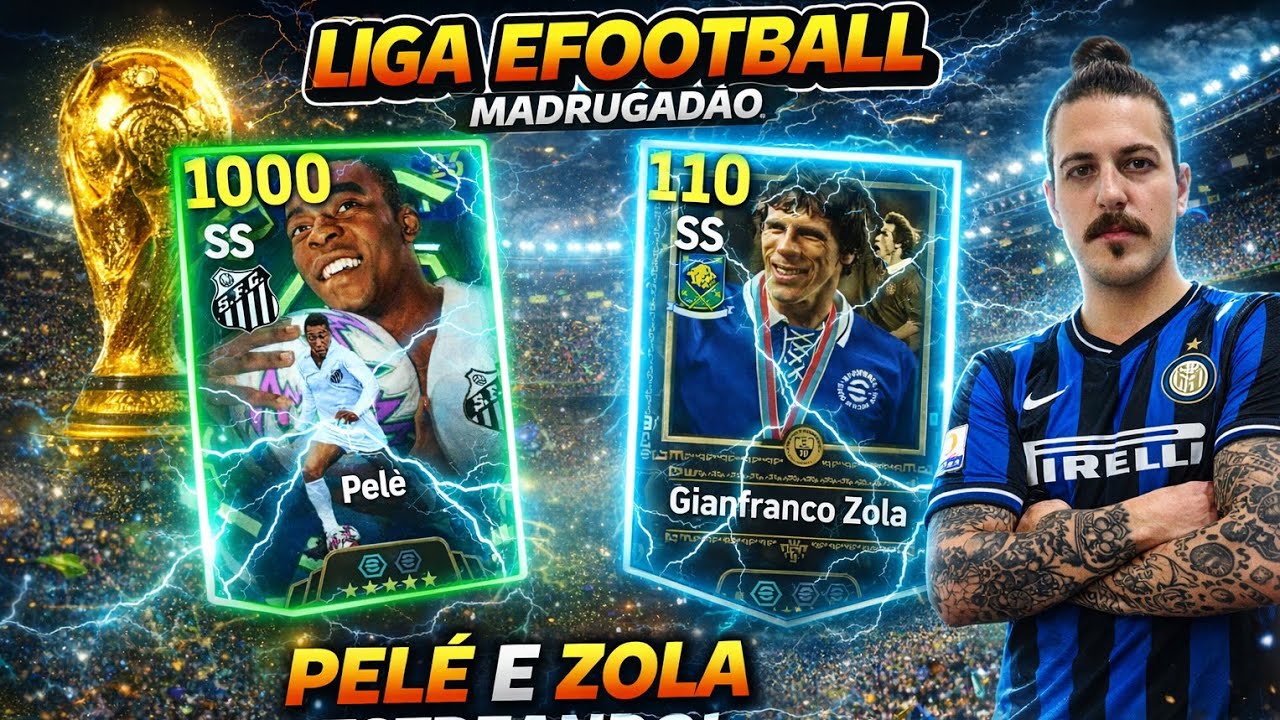 (LIVE ALEATORIA) EFOOTBALL 2026 [PS5] AO VIVO #208🔥🔥