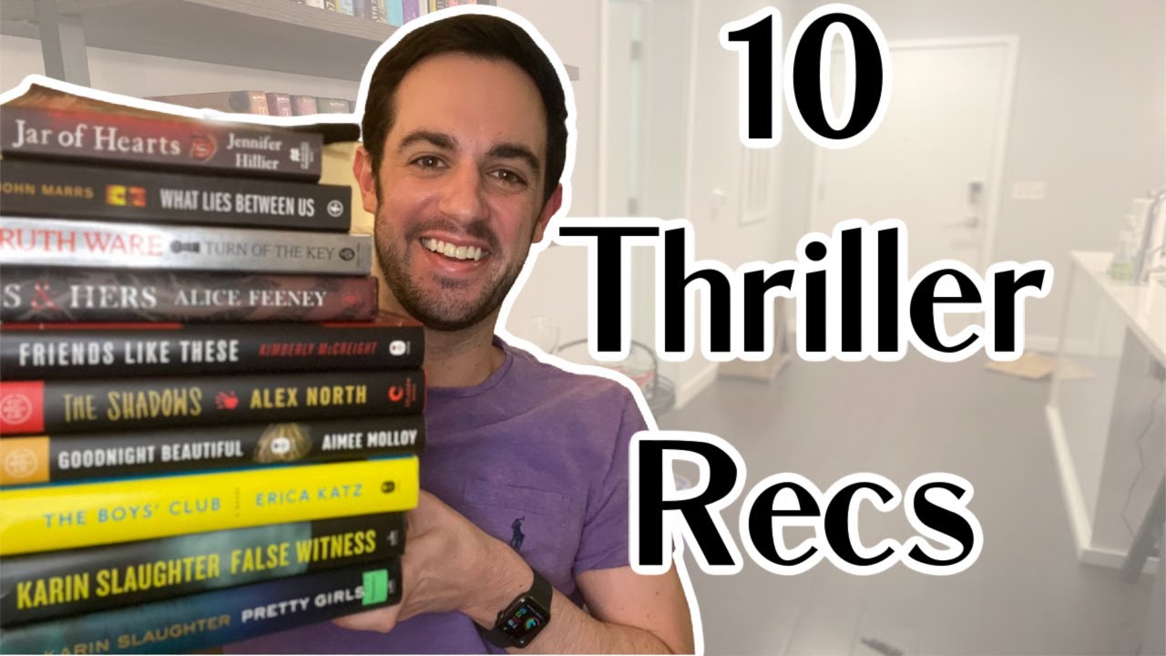 Thriller Book Recommendations || 10 Books