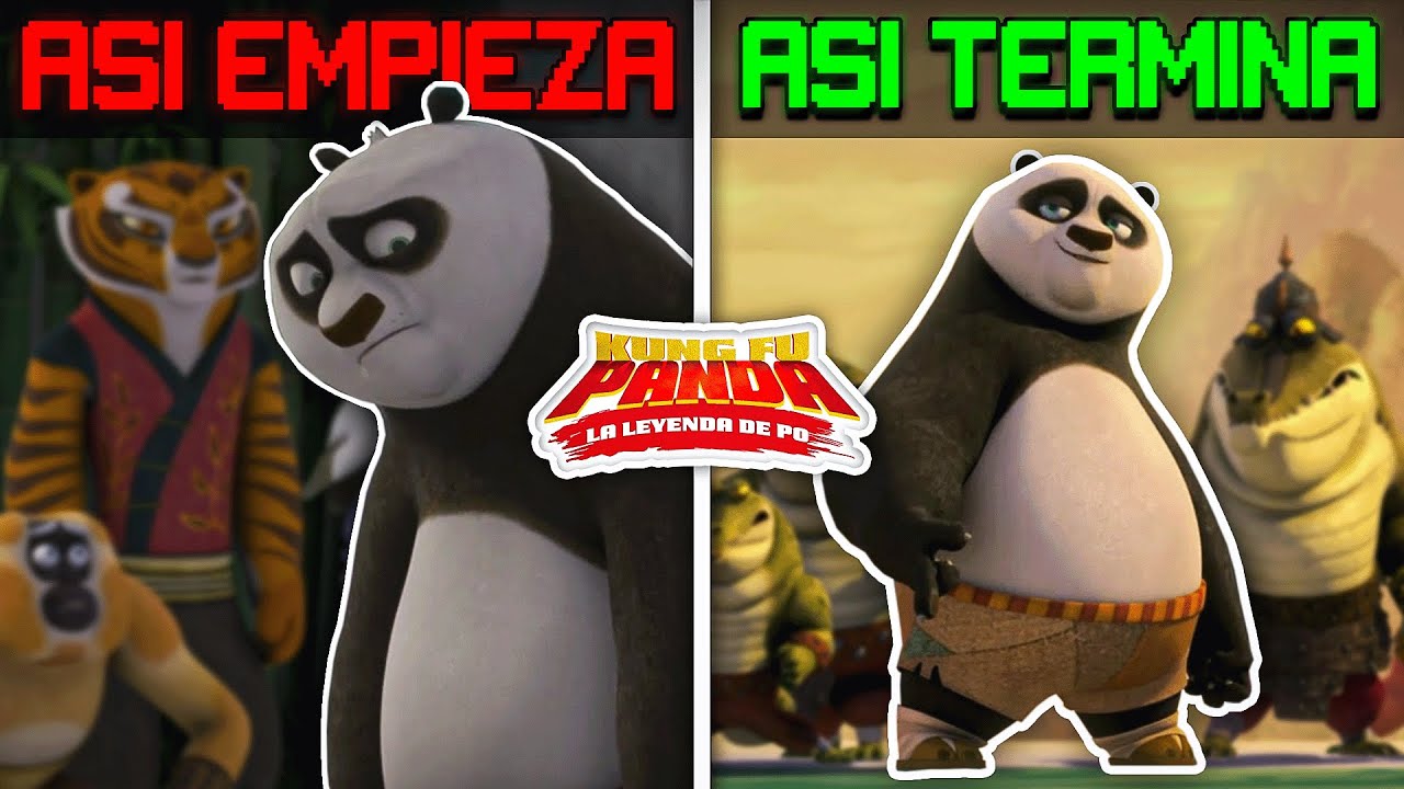 ASI EMPIEZA Y TERMINA KUNG FU PANDA: LA LEYENDA DE PO