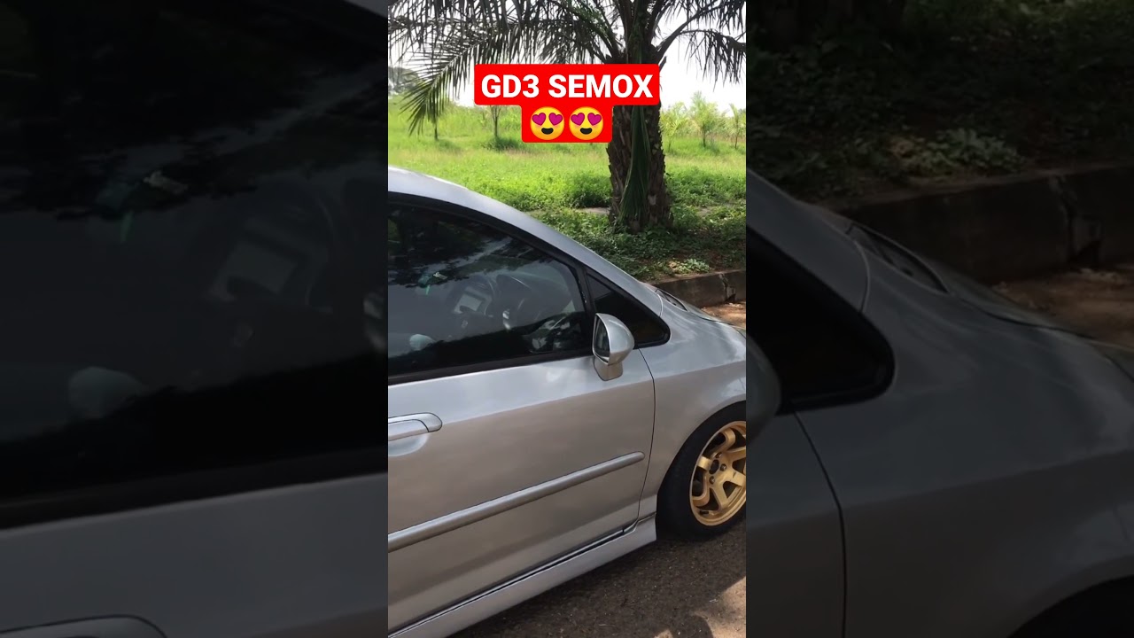 jazz gd3 velg lebar jadi semox😍