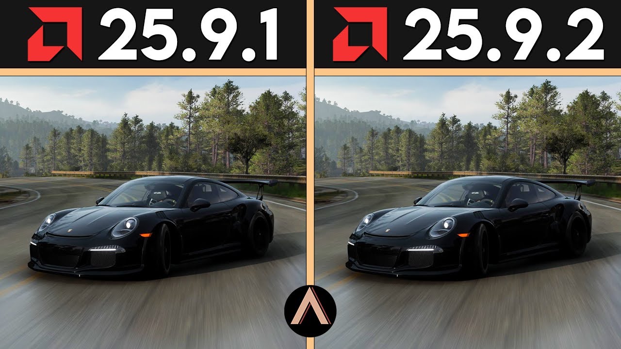 AMD RADEON DRIVERS | 25.9.2 vs 25.9.1