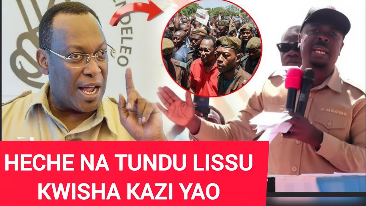 MBOWE AITEKA CHADEMA MSIBANI TUNDU LISSU NA HECHE KWISHA KAZI