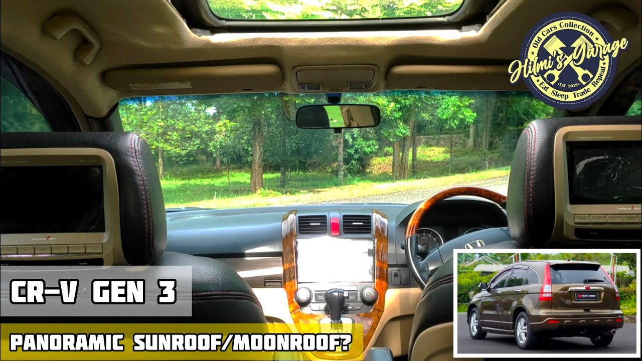 HONDA CRV GEN 3 RE K24 PANORAMIC SUNROOF/MOONROOF || MOBIL SUV TERNYAMAN DAN TERMEWAH DI KELASNYA