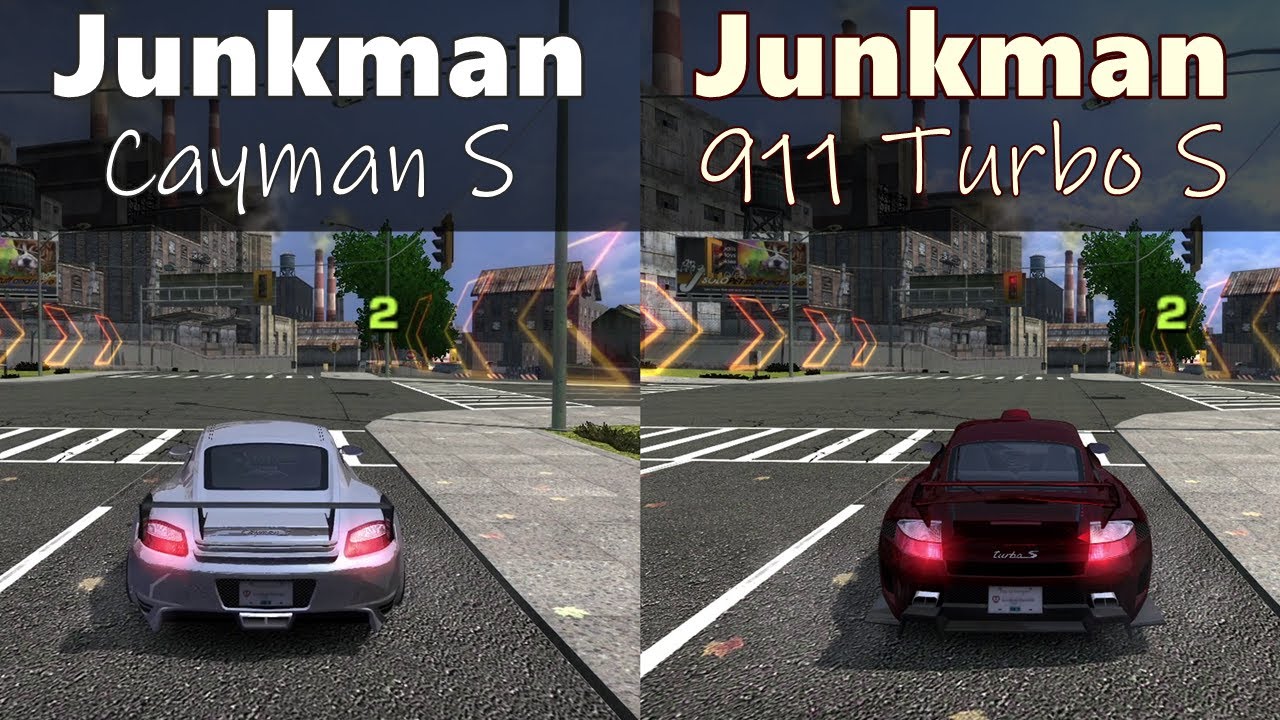Cayman S VS 911 Turbo S Junkman Performance Drag Race in NFS MW