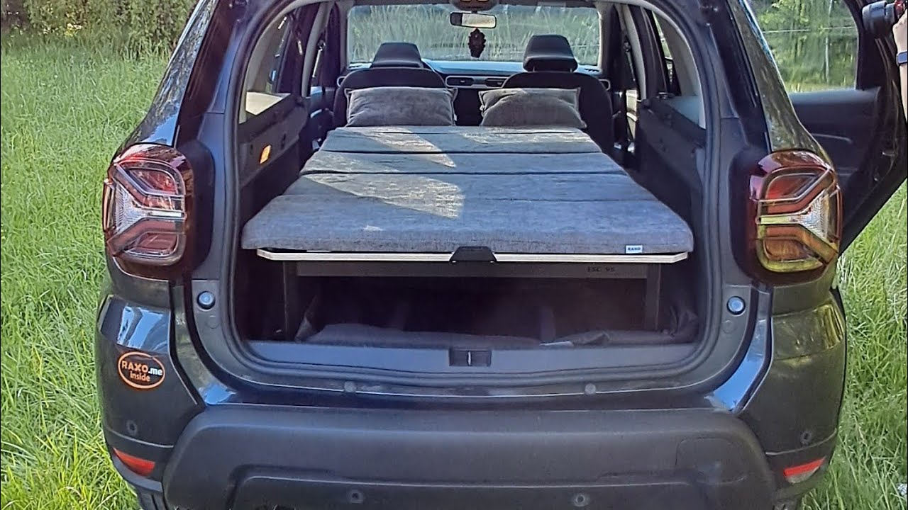 Campingbox ESC spanie w aucie