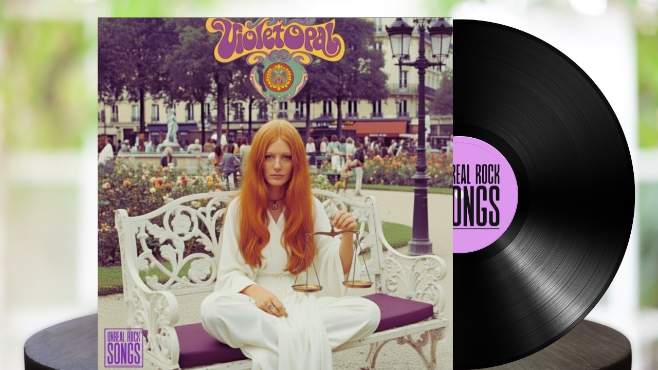 VIOLET OPAL – Injustice or Justice (Full Album + LYRICS)  | 1970 Psychedelic/Acid Rock