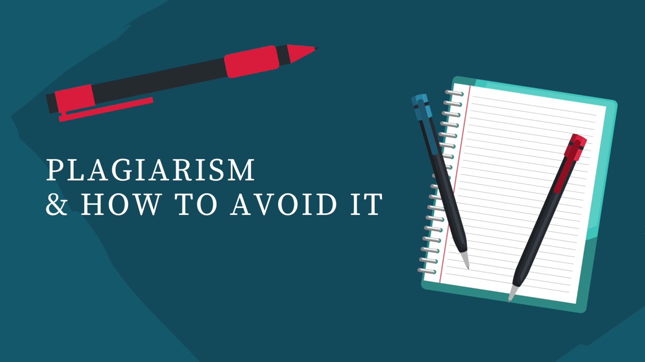Avoiding Plagiarism