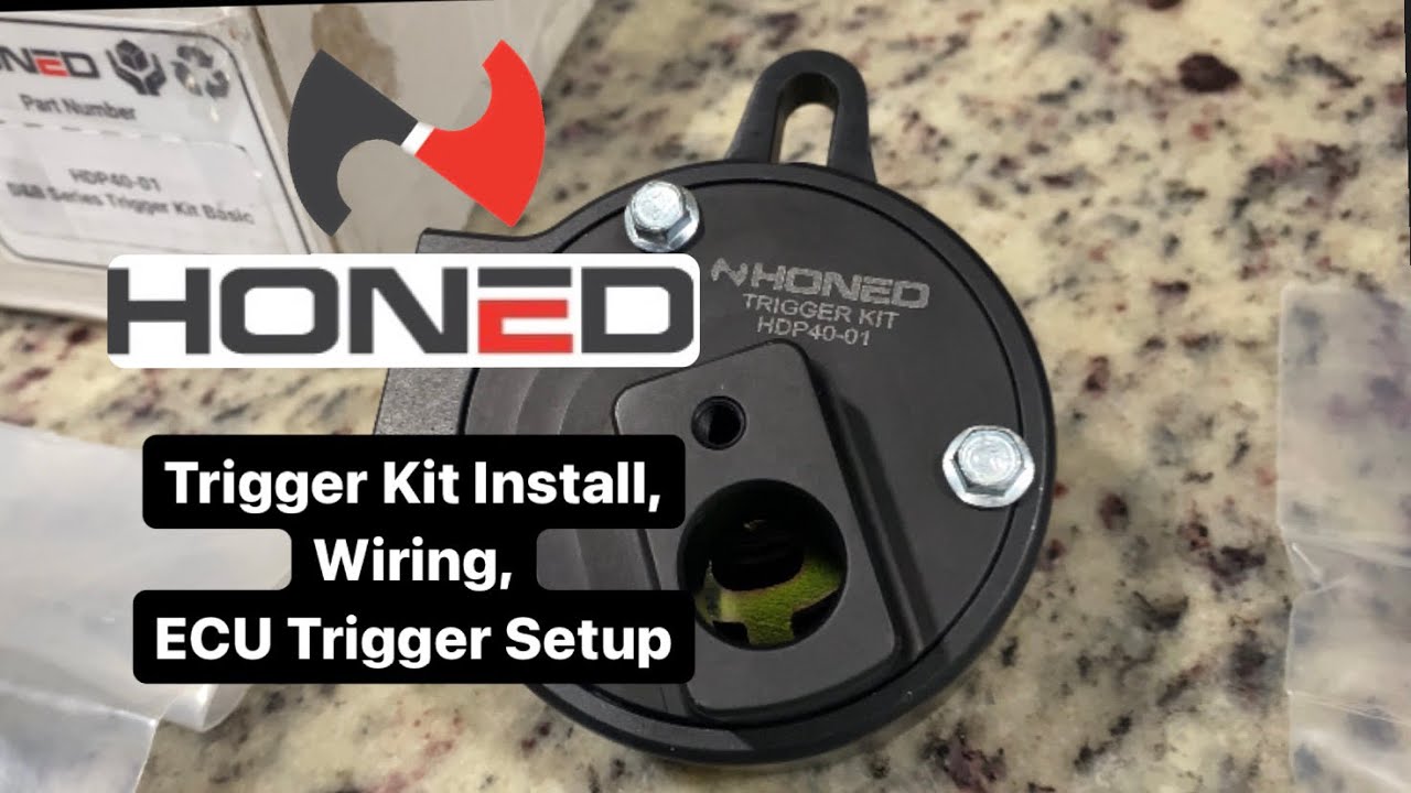 Honed Developments Trigger Kit Install on my AWD Turbo B Series powered by Haltech