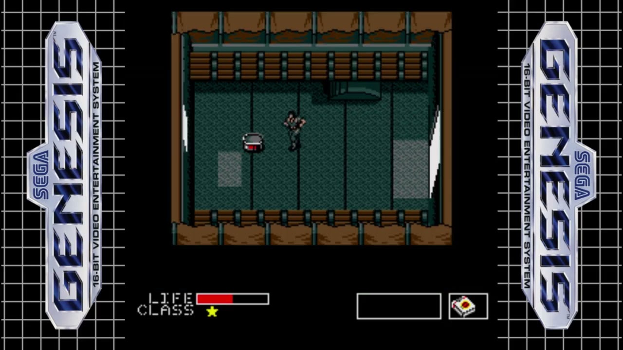 METAL GEAR (Sega Mega Drive/Genesis) - [Gameplay] - HD Graphics & Stereo Sound