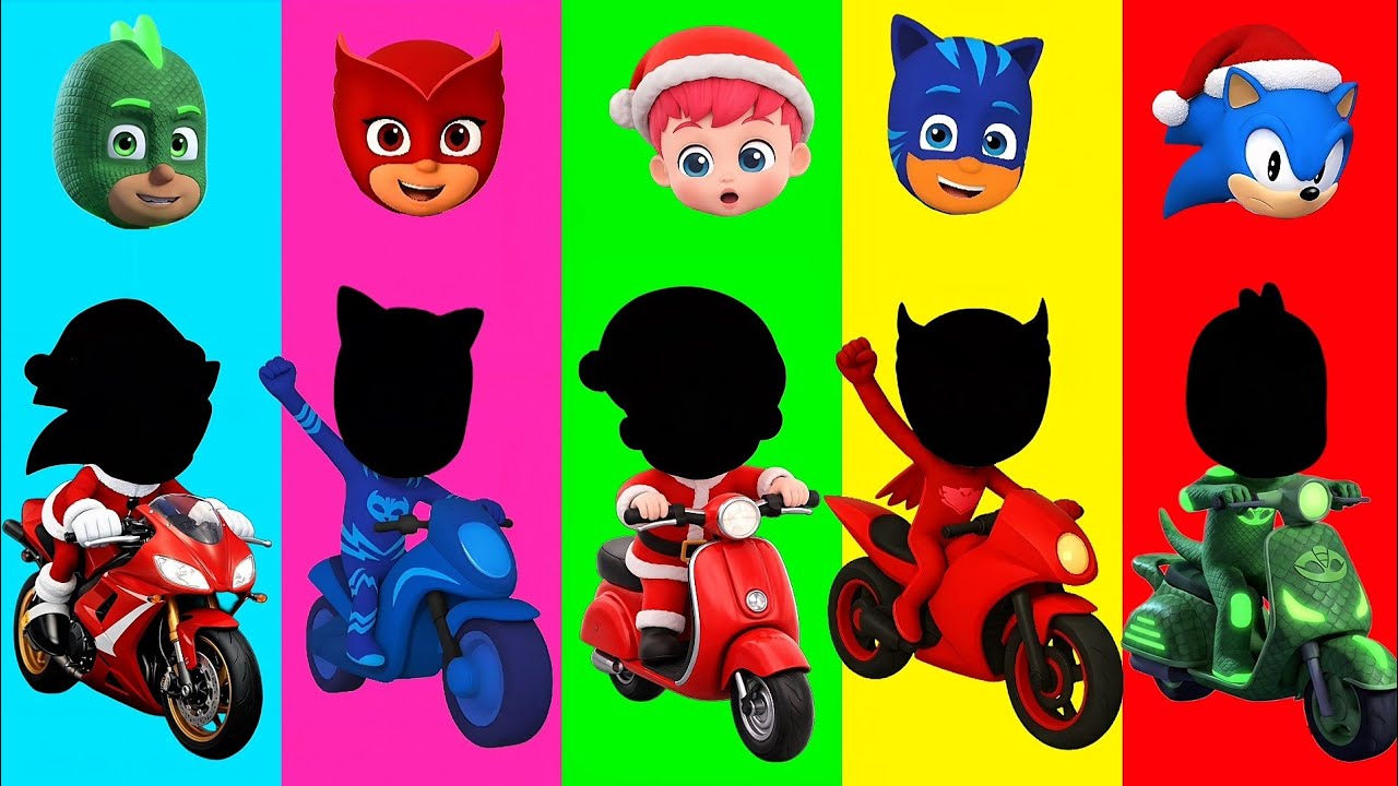 Wrong eyes👀 challenge DAME TU COSITA Pj Masks Funny Puzzle Wrong Heads