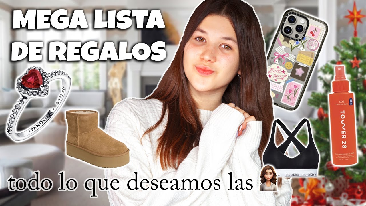 MI LISTA DE REGALOS PARA NAVIDAD (lo que realmente deseo) | Daniela Golubeva