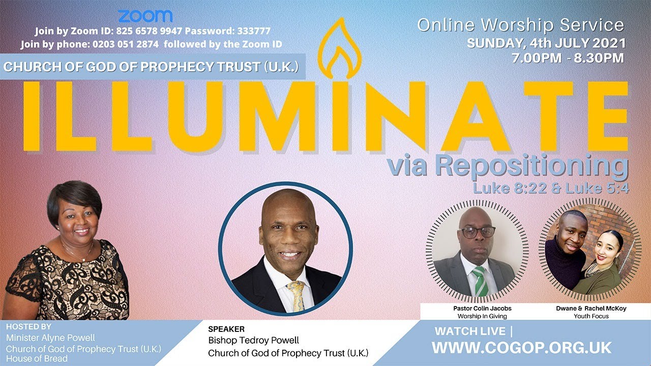 Illuminate Sunday Evening Service, 4 July 2021