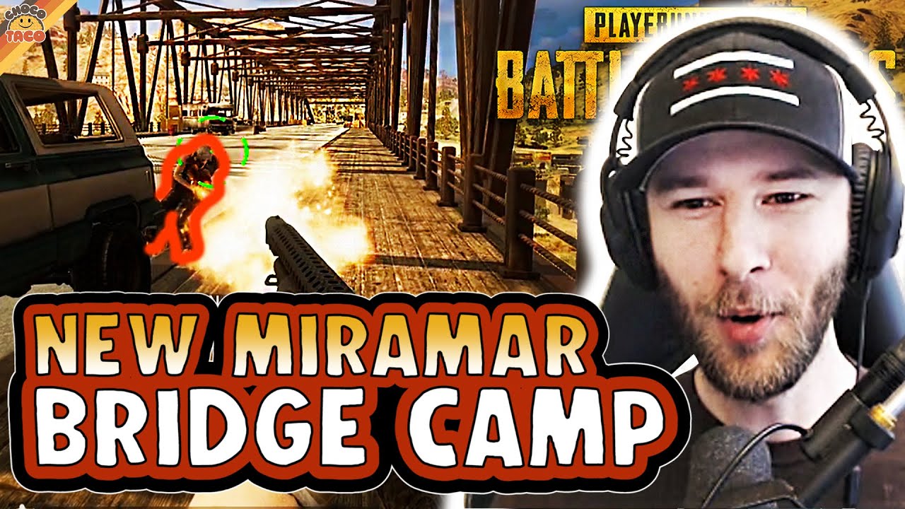 Absolutely Nuts Pump Squad Bridge Camp ft. HollywoodBob & Swagger - chocoTaco PUBG Duos Gameplay