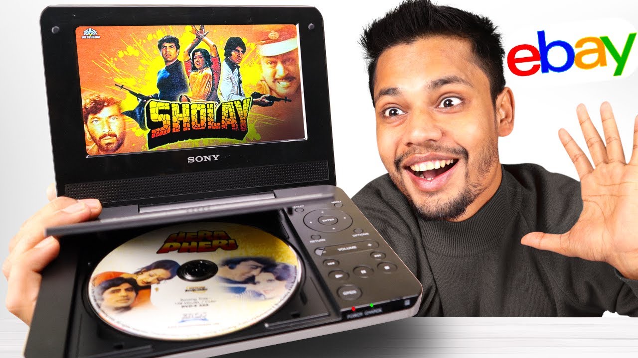 I Bought Nostalgia SONY Portable DVD From eBay - Amazing