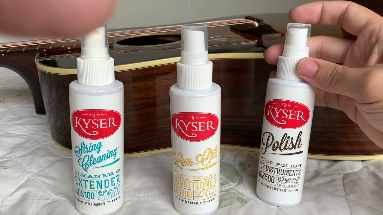 LIMPEZA DO VIOL&Atilde;O = Avalia&ccedil;&atilde;o dos produtos Kyser