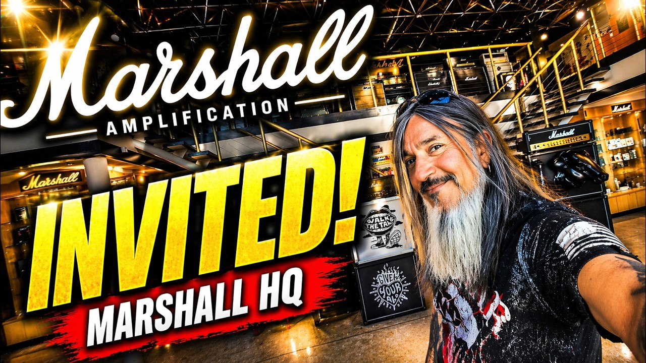 I Was Invited to Marshall Amps HQ&hellip; And THIS Happened 🤘
