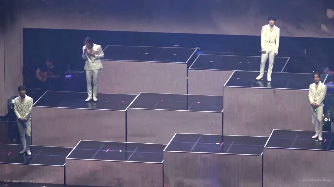 220520 HIGHLIGHT LIVE 2022 INTRO - WAVE (윤두준 양요섭 이기광 손동운)