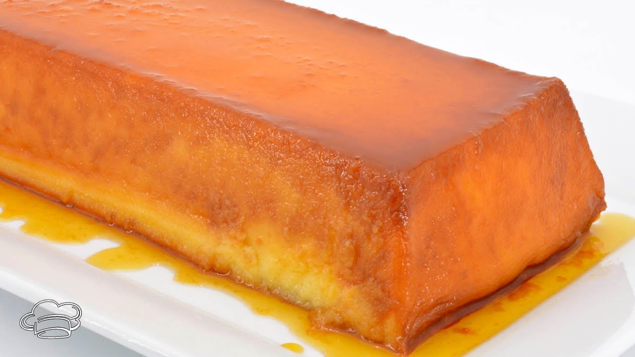 Flan de chocolate blanco - Receta de Javier Romero