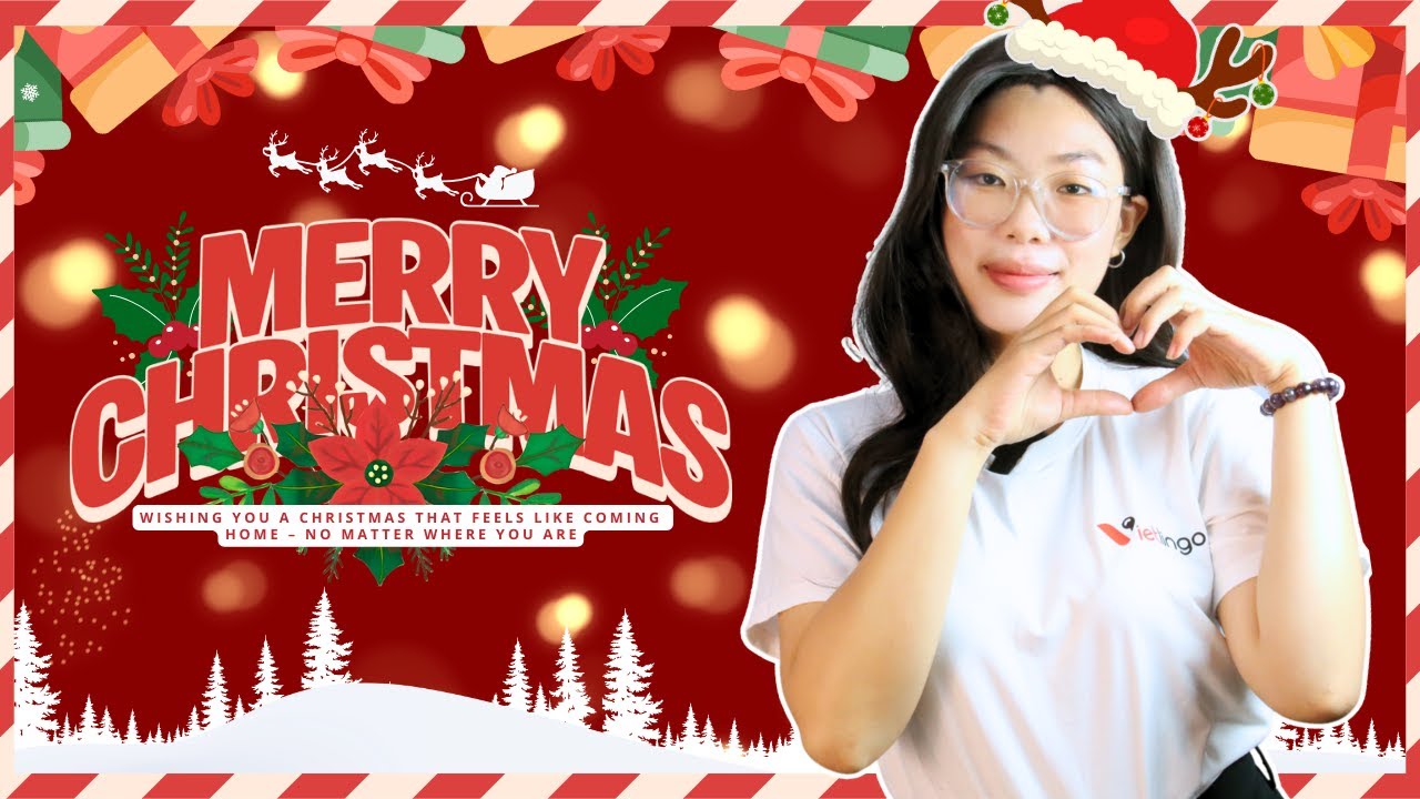[Northern Vietnamese] Vietlingo wishes you a merry Christmas | Vietlingo Lesson