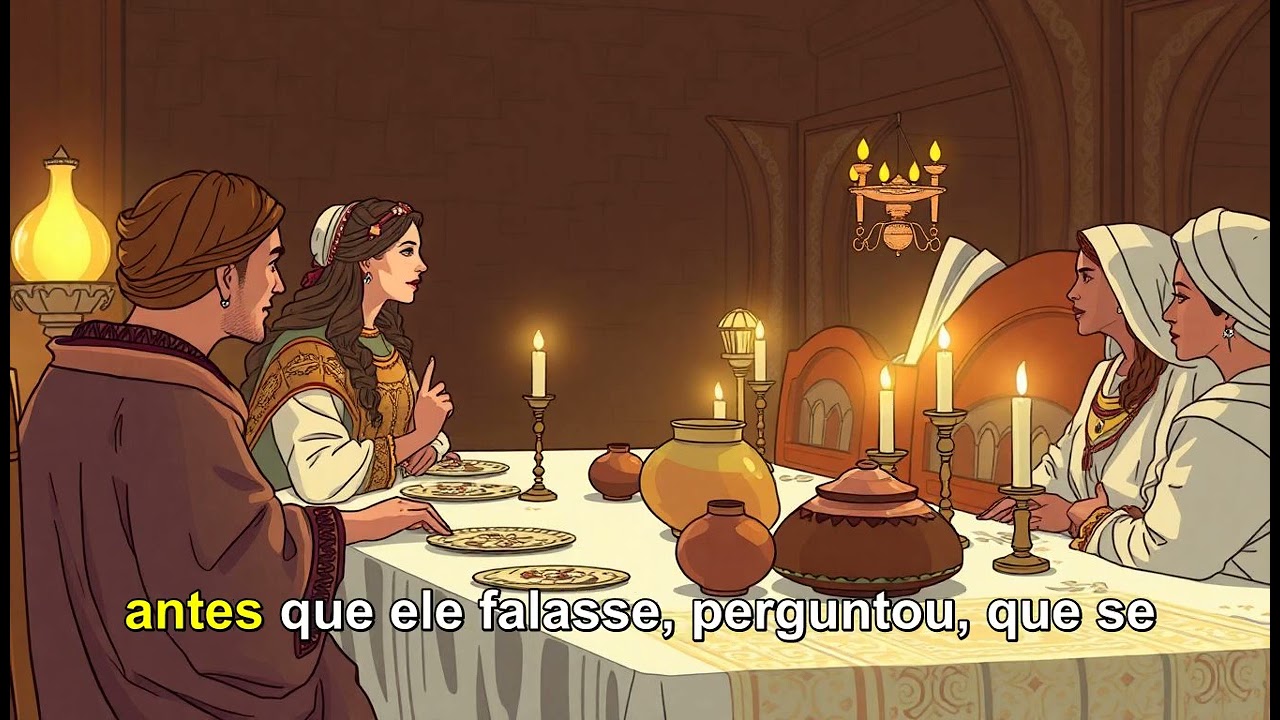 Histórias da Bíblia - A coragem de Ester diante do rei