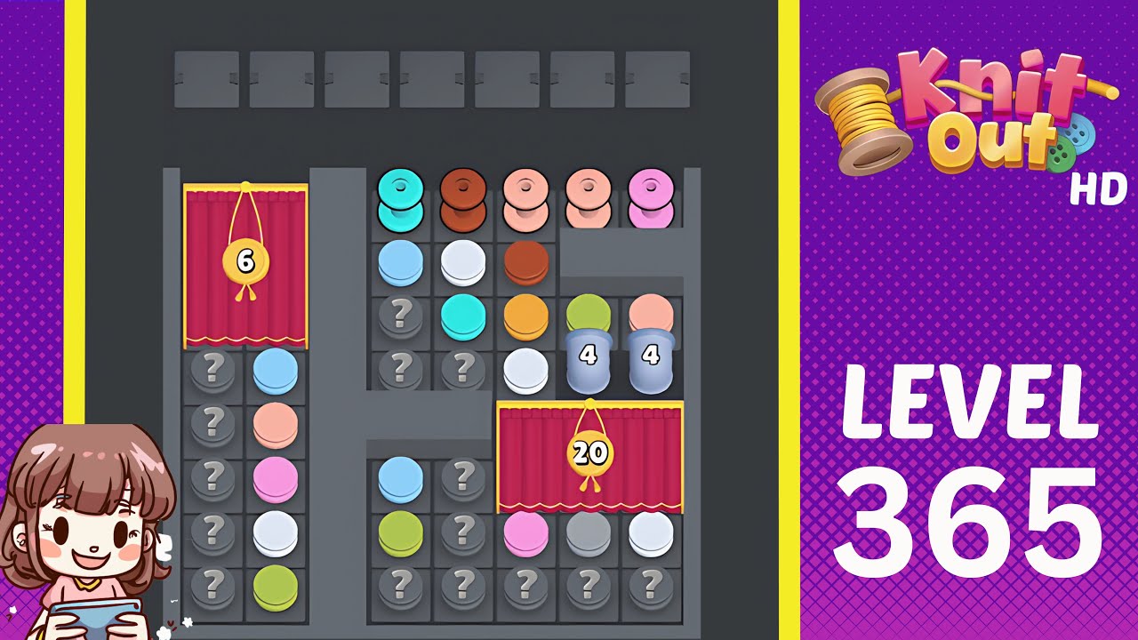 Knit Out Level 365 Solution Walkthrough