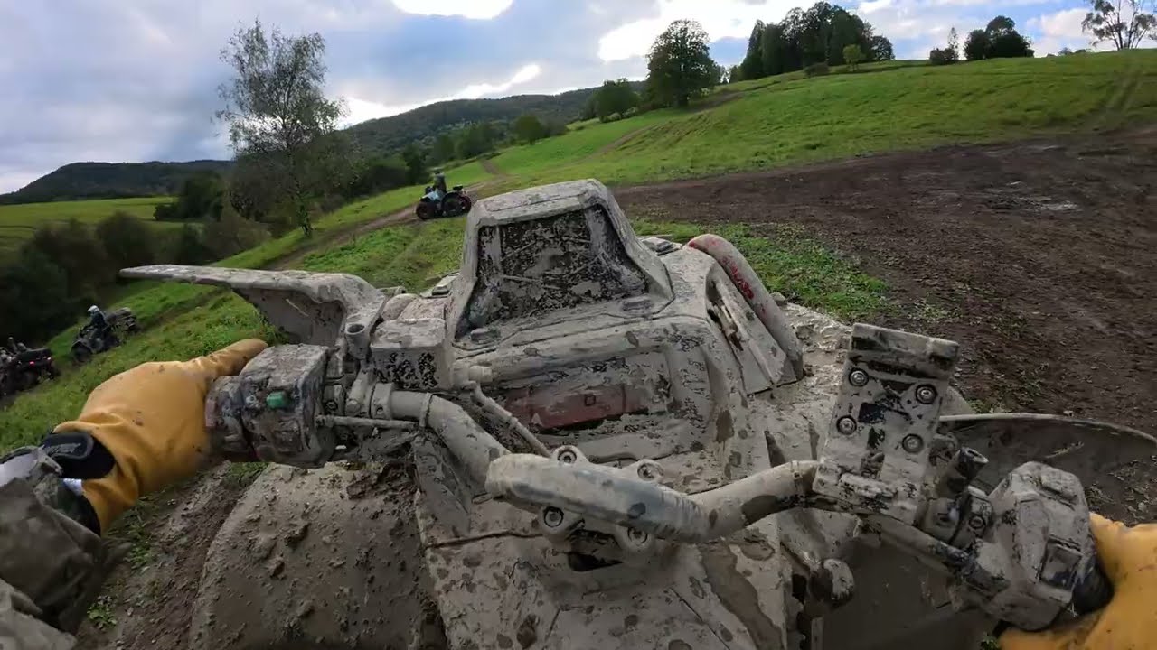 Bieszczady Natura Park dzień z awariami Nocne konkretne wąwozy Błoto Mocne podjazdy Super wyjazd ATV
