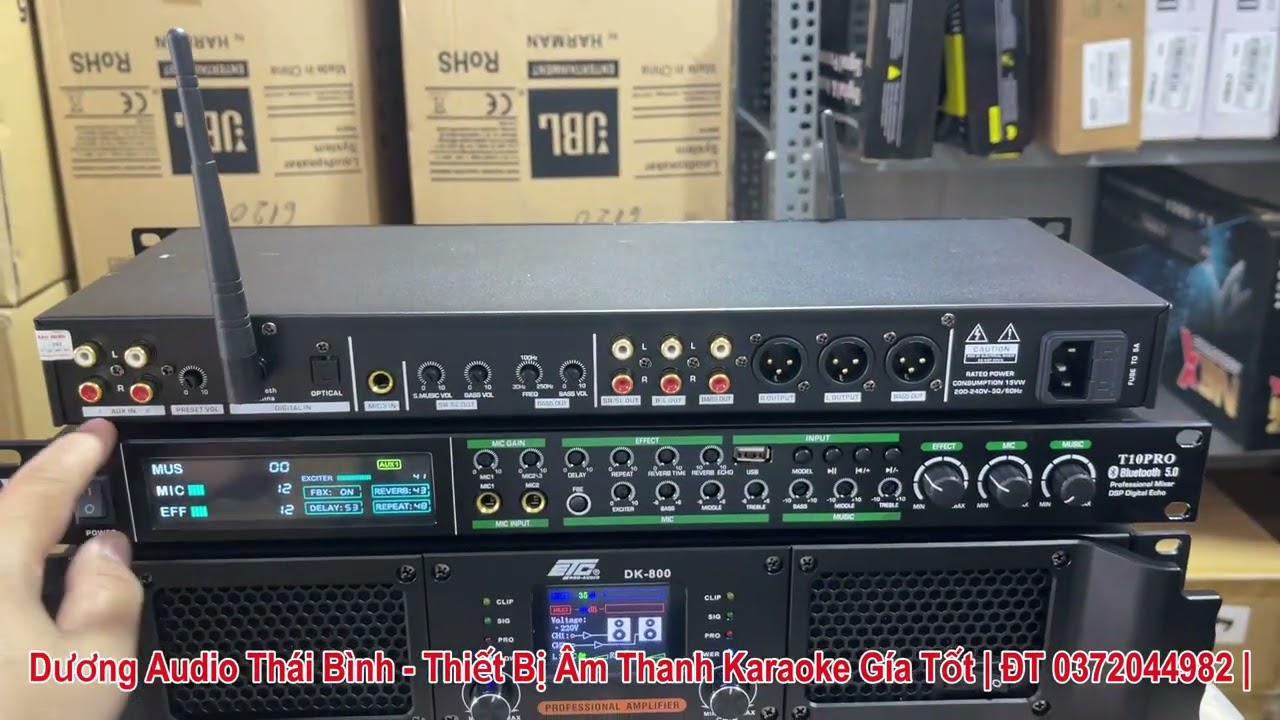 Vang cơ lai số JBL T10 pro siêu hay,echo và reverb cực mượt giá hơn 1tr LH 0372044982