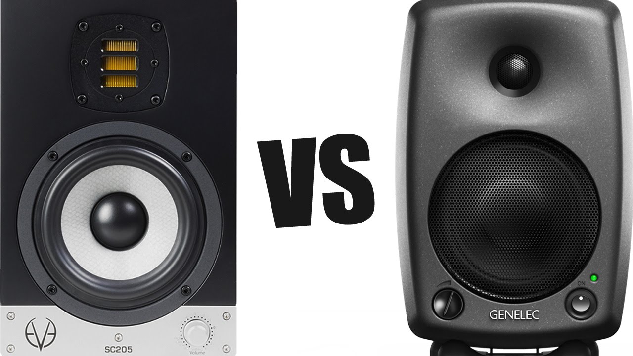 Eve Audio SC205 vs Genelec 8030 (тест звука, обзор студийных мониторов, отзывы)