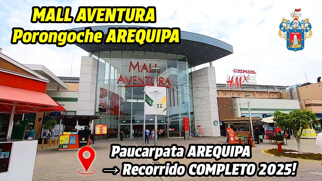 Así esta MALL AVENTURA AREQUIPA PORONGOCHE | Paucarpata 2025 [Recorrido COMPLETO]