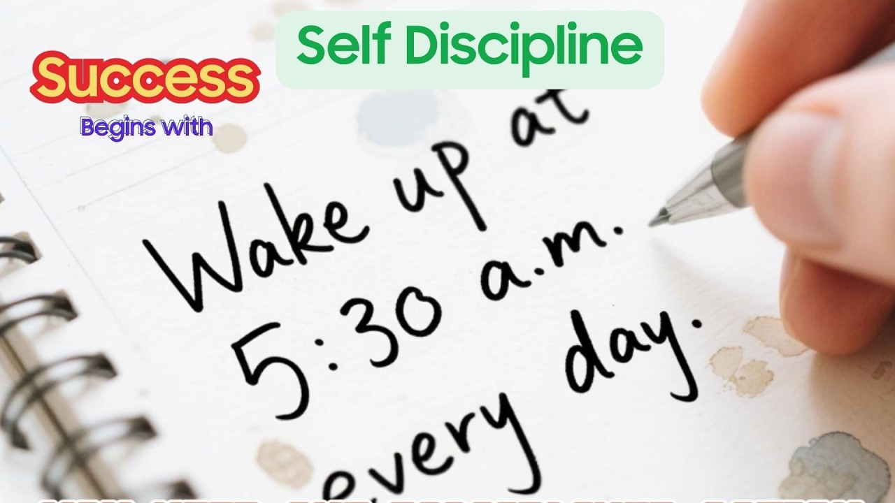 Success Begins with Self Discipline | Learn English with Short Stories | Motivational Story