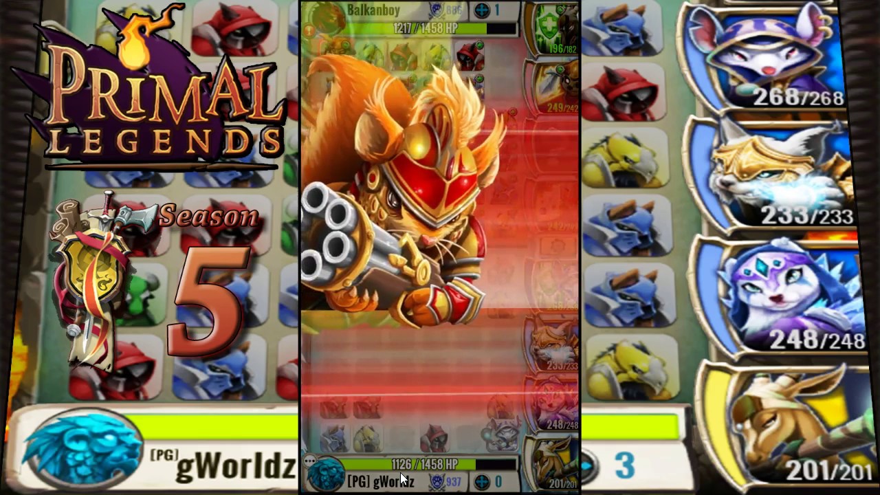 Primal Legends - Arena - Balkanboy - Loss