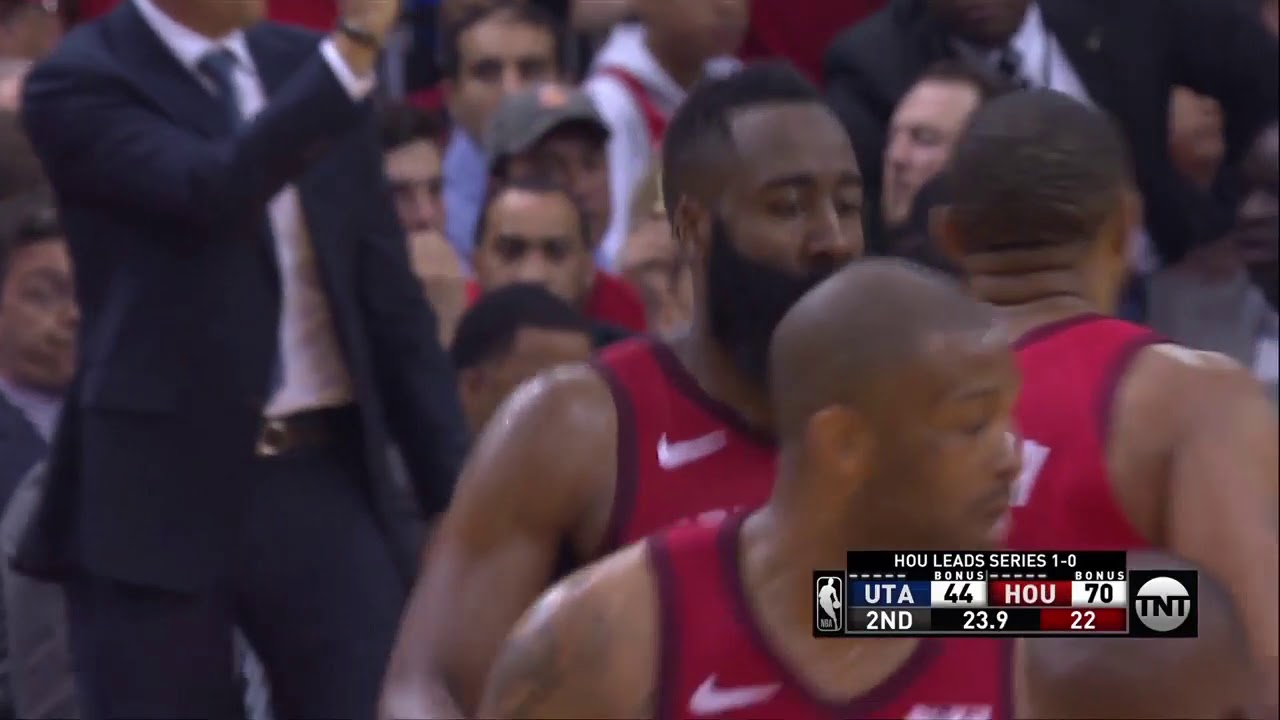 James Harden All Game Actions 04/17/2019 Utah Jazz vs Houston Rockets Highlights