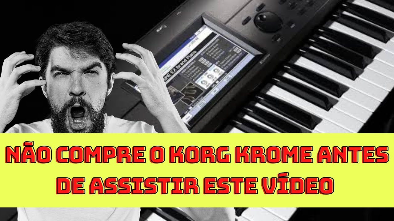 KORG KROME DIAGNOSTICS - MODO DE TESTE DO KORG KROME