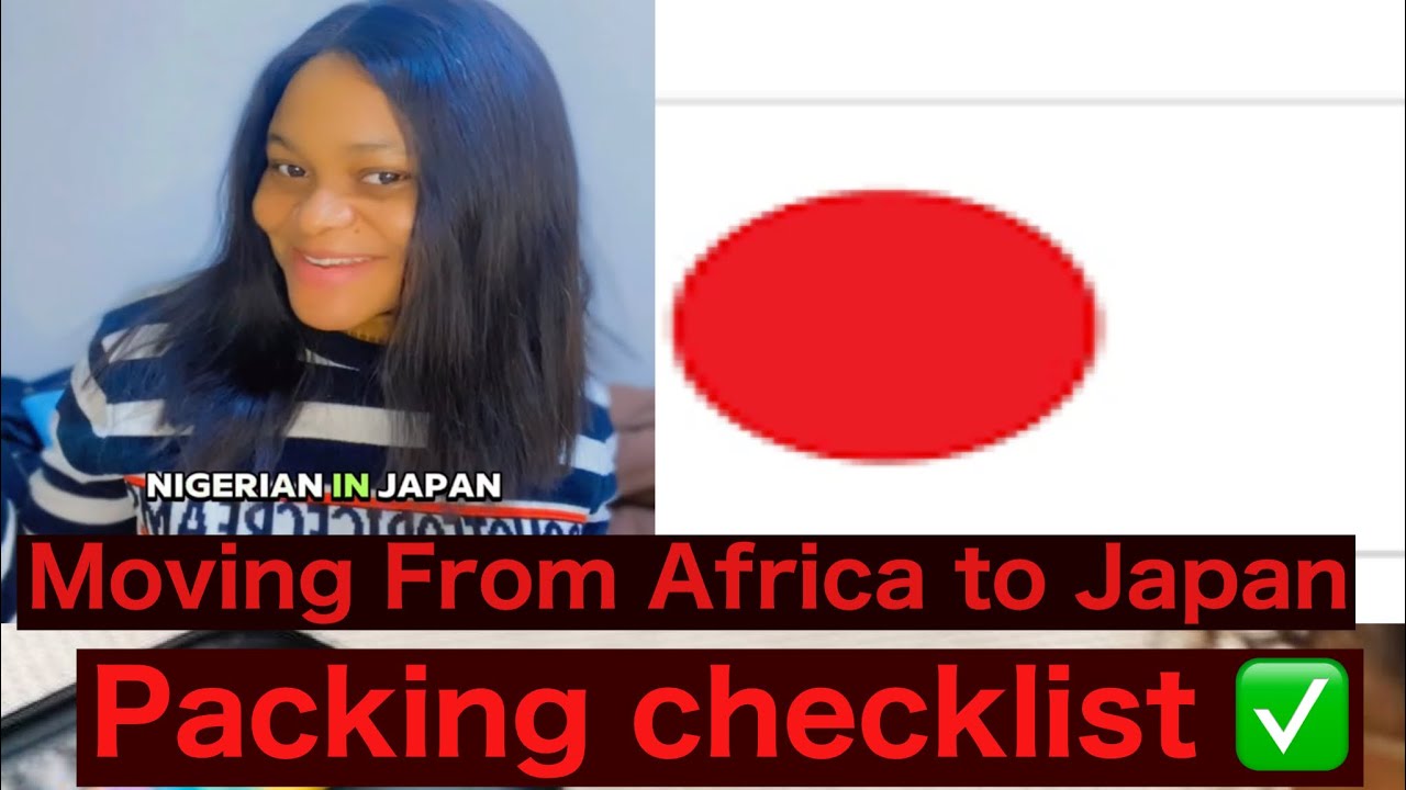 Moving to Japan packing checklist✅