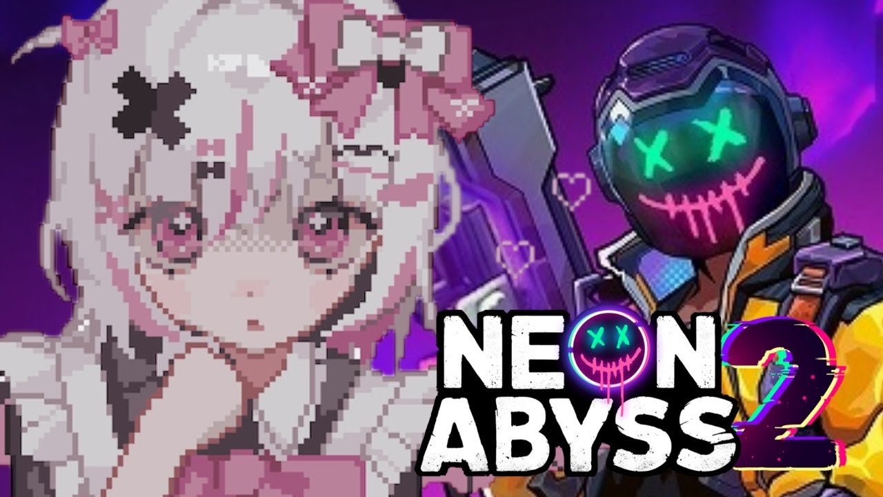〖NEON ABYSS2〗深夜ローグライク部 🌙 折り紙最強 !!!〖幽鈴 音亜 #個人勢vtuber〗