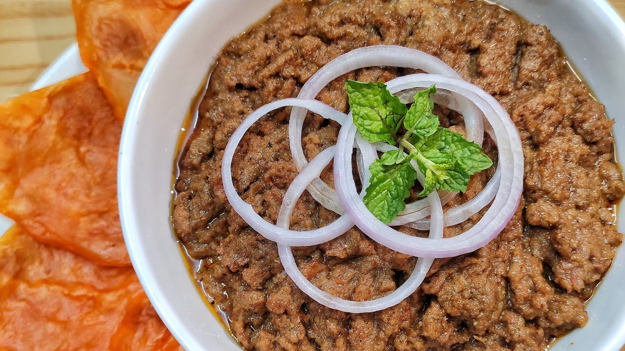 Ghutwa Kabab (Majlisi Kabab) Recipe Hindi/Urdu/ English Subtitles
